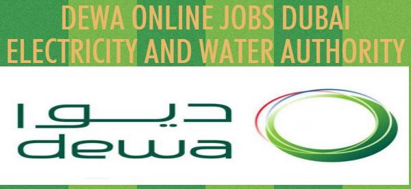 DEWA CAREERS DUBAI ELECTRICITY AND WATER AUTHORITY