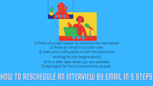 How to Reschedule an Interview Gracefully with Samples