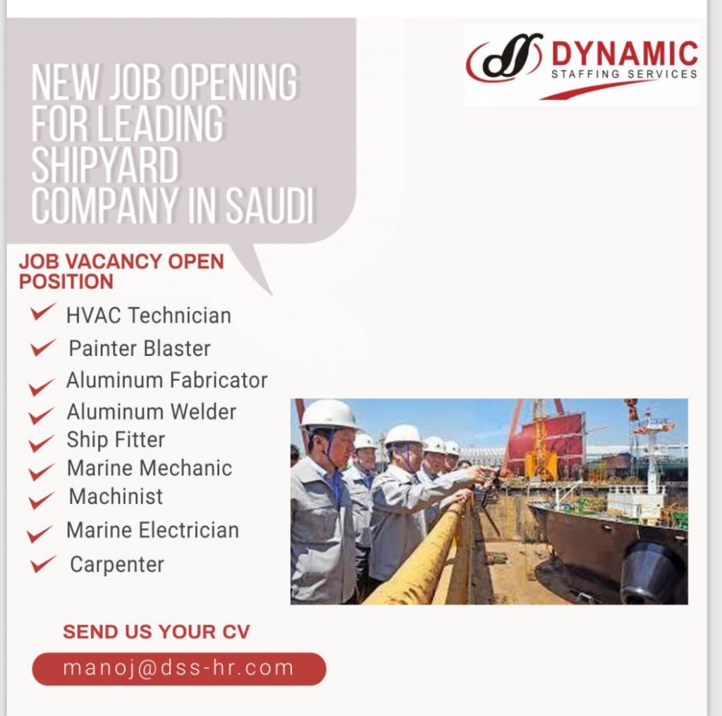 Jobs in shipping companies in saudi arabia
