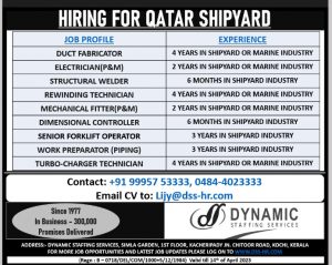 Gulf job vacancy 2022 today