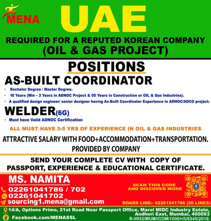 Jobs in uae for indian