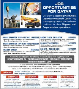 Gulf job interview in chennai