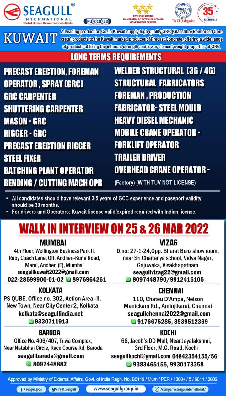 Jobs in kuwait iik December 15, 2023