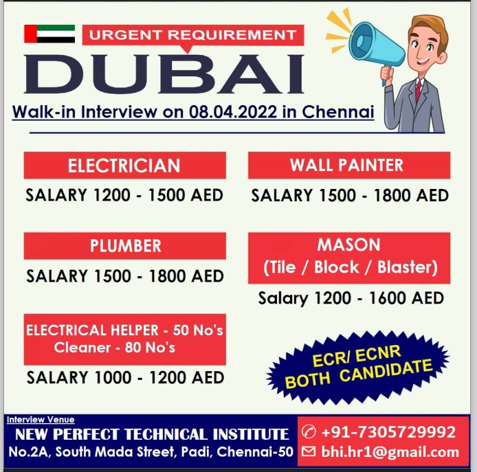 Carpenter vacancy in dubai MAILYOURJOB