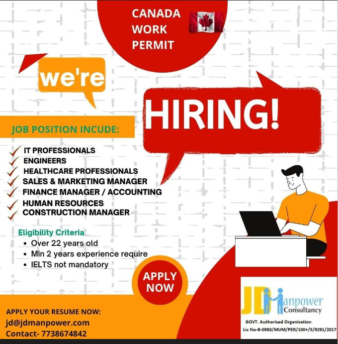 WALK IN INTERVIEW AT MUMBAI FOR CANADA