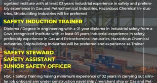 WALK IN INTERVIEW AT MUMBAI FOR SHIPYARD PROJECT