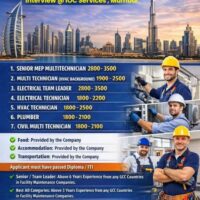 WALKIN INTERVIEW FOR GULF COUNTRIES